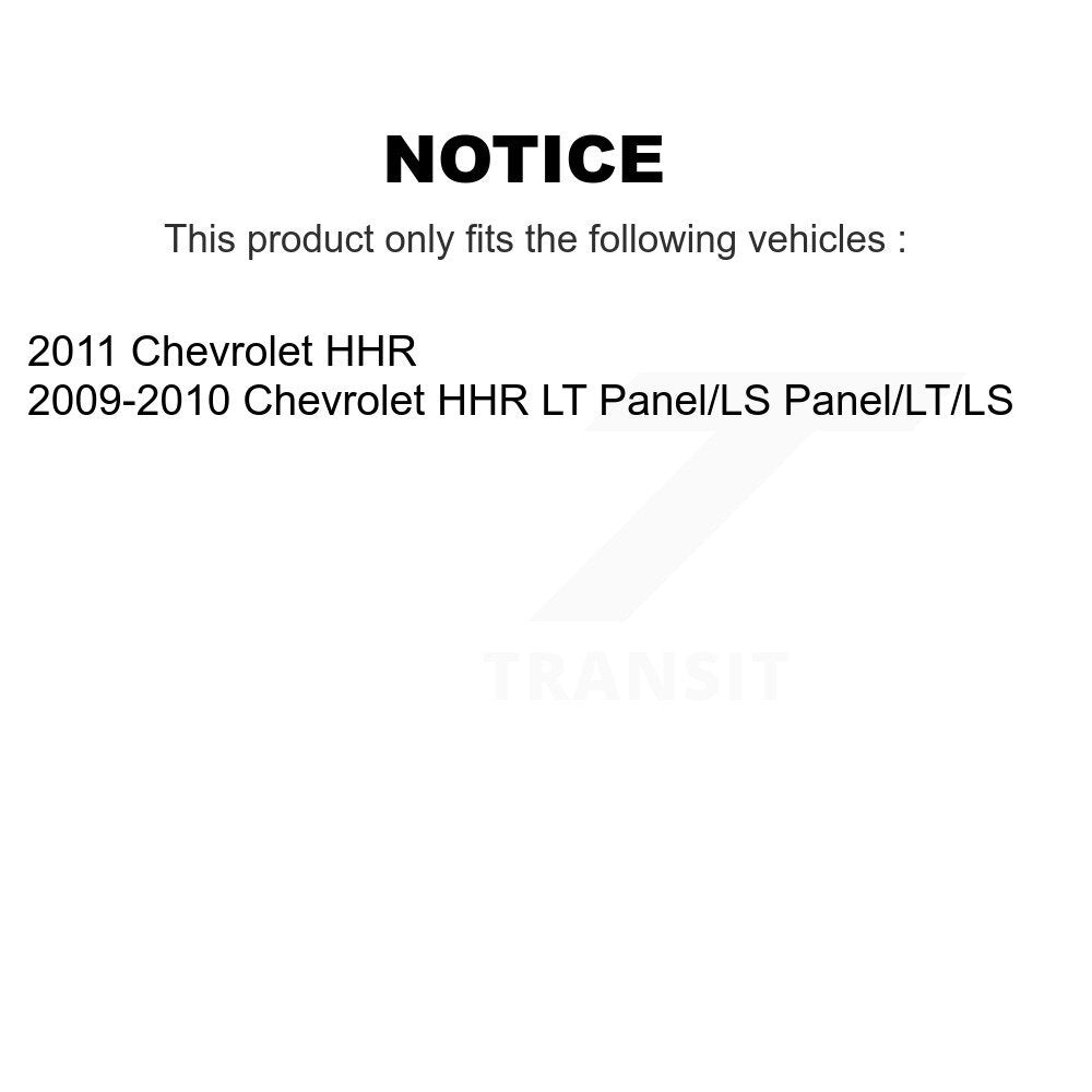 [Avant + Arrière] Kit de Disque de frein pour Chevrolet HHR K8-102111