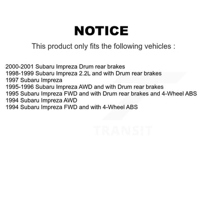 [Avant + Arrière] Kit de Disque de frein pour Subaru Impreza K8-102156