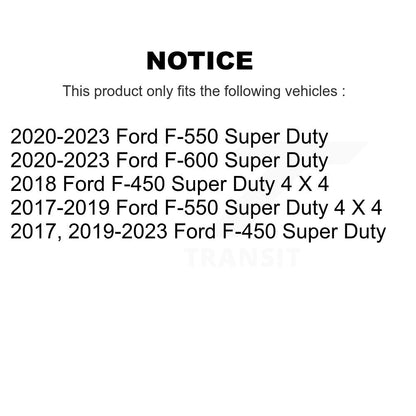 [Avant] Kit de Disque de frein pour Ford F-450 Super Duty F-550 F-600 K8-102317