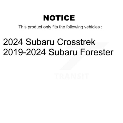 [Arrière] Kit de Disque de frein pour Subaru Forester K8-102350