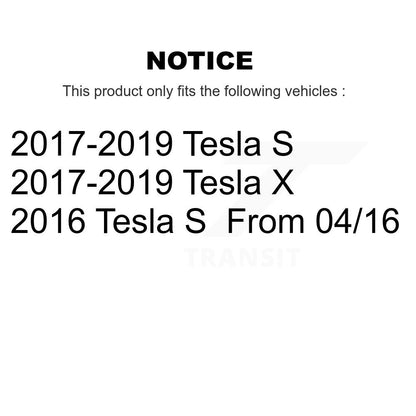[Avant et Arrière] Disque de frein pour Tesla S X K8-102367