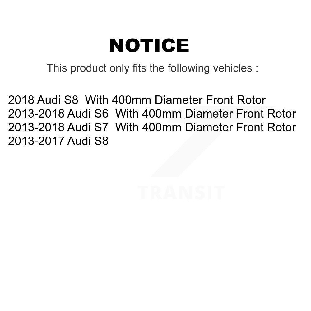 [Avant et Arrière] Disque de frein pour Audi S6 S7 S8 K8-102442