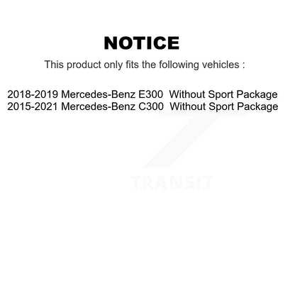 [Avant] Disque de frein pour Mercedes-Benz C300 E300 Without Sport Package K8-102450