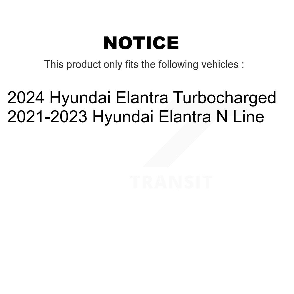 [Avant et Arrière] Disque de frein pour Hyundai Elantra K8-102486