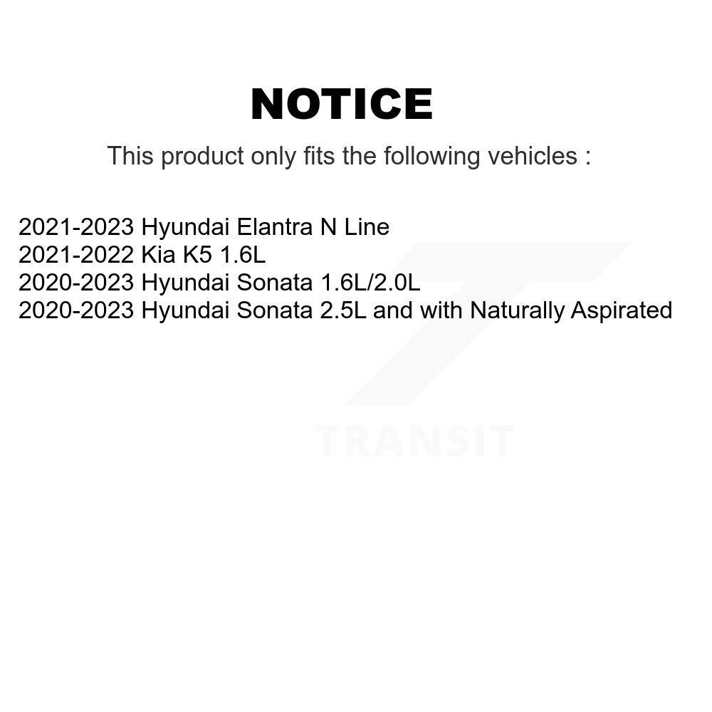[Avant] Disque de frein pour Hyundai Elantra Kona Sonata Kia Niro EV K5 Electric K8-102501
