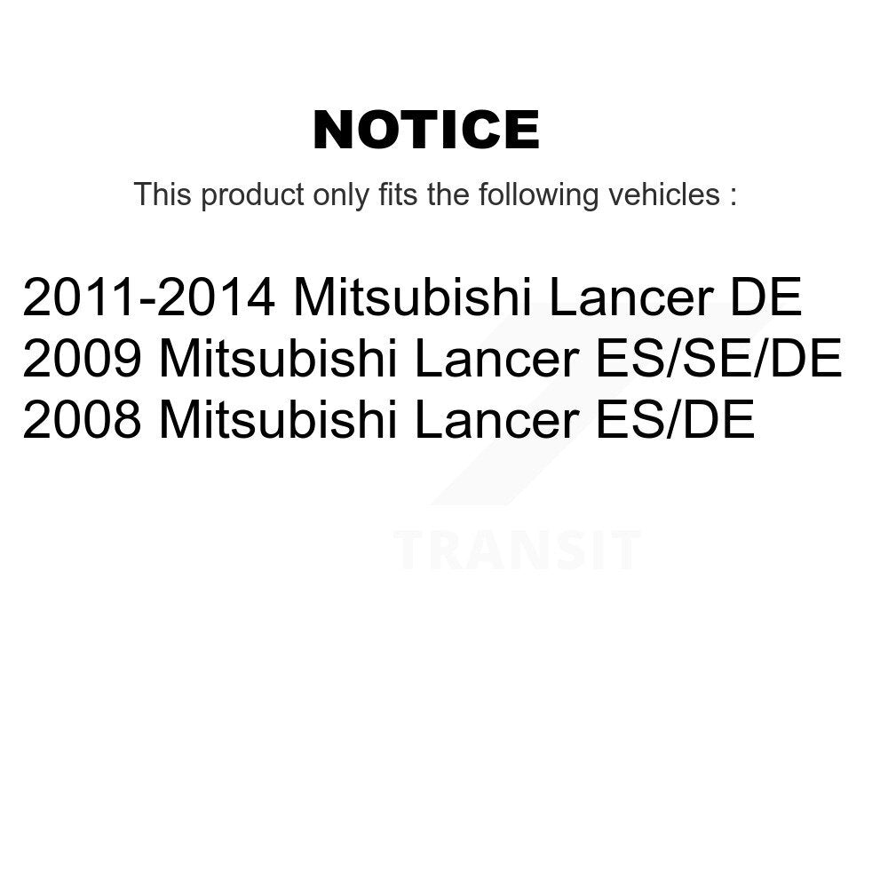 [Avant et Arrière] Disque de frein pour Mitsubishi Lancer K8-102512