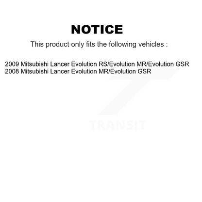 [Avant et Arrière] Disque de frein pour Mitsubishi Lancer K8-102513