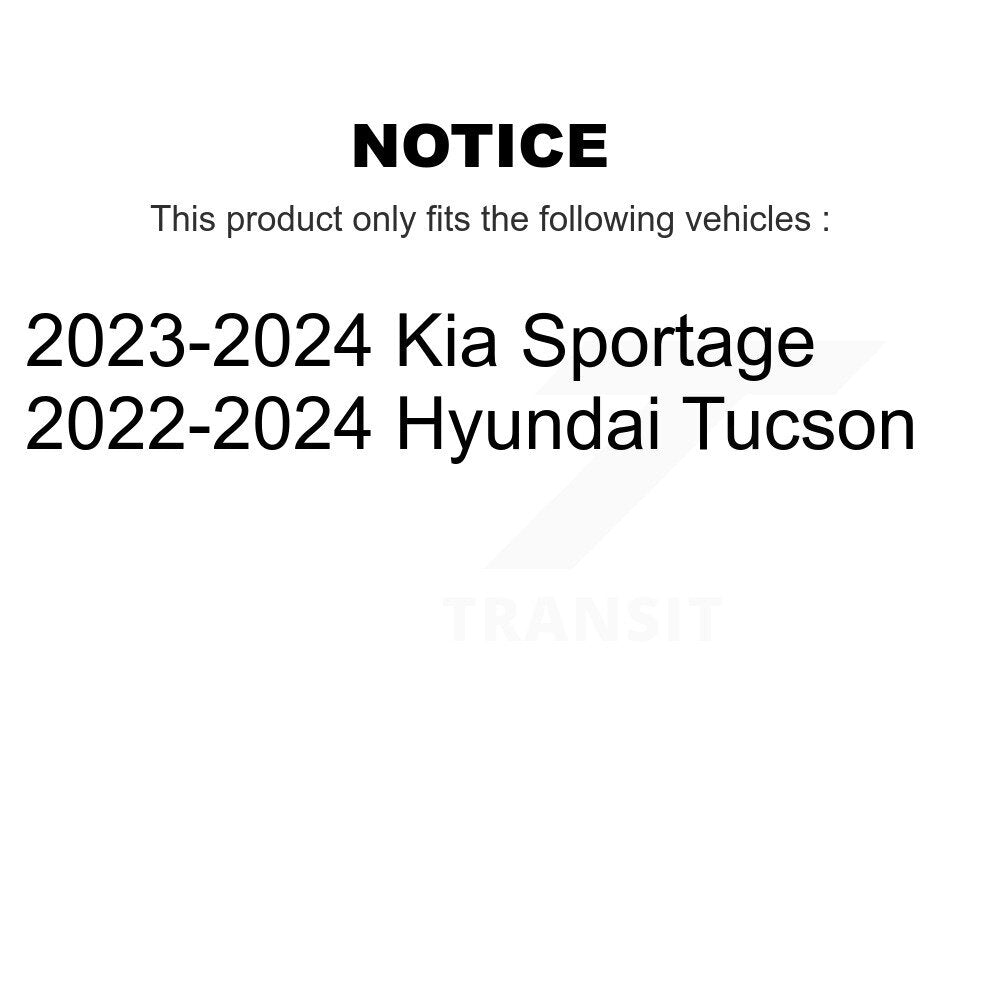 [Avant et Arrière] Disque de frein pour Hyundai Tucson Kia Sportage K8-102548