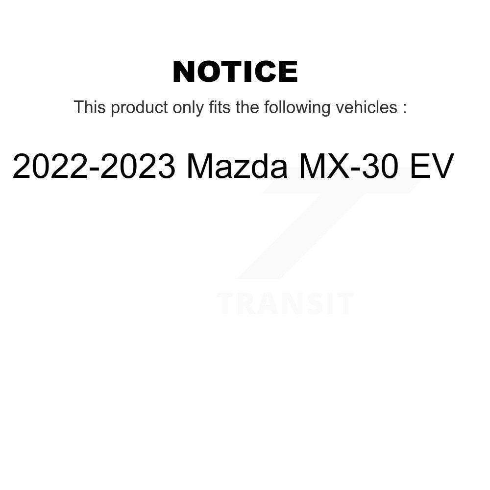 [Avant et Arrière] Disque de frein pour 2022-2023 Mazda MX-30 EV K8-102555