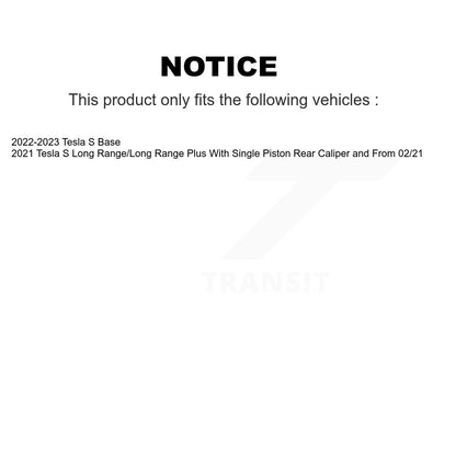 [Avant et Arrière] Disque de frein pour Tesla S K8-102579