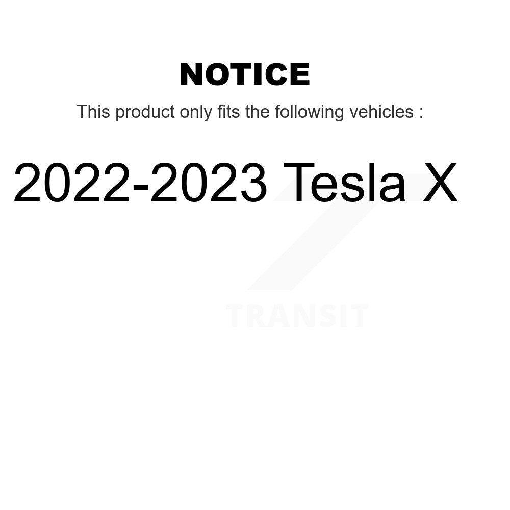 [Avant et Arrière] Disque de frein pour 2022-2023 Tesla X K8-102580
