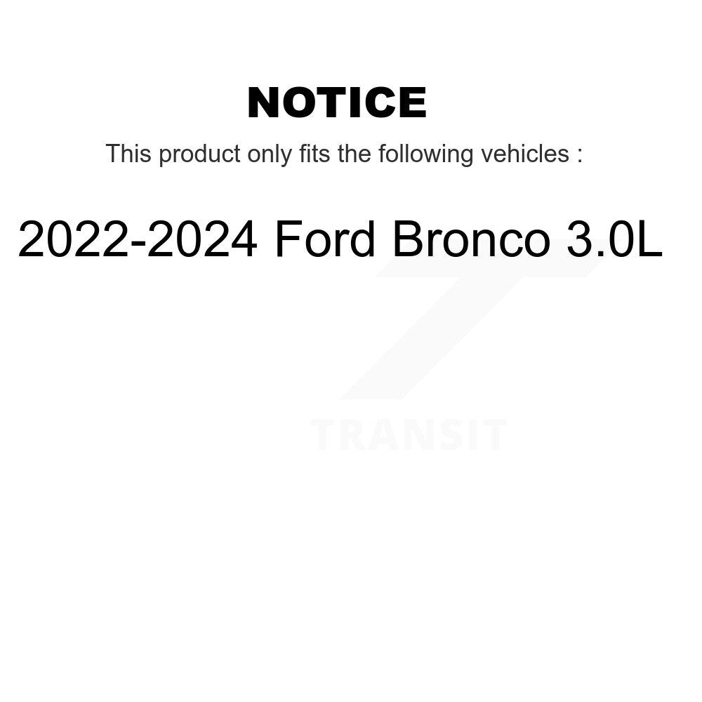 [Avant et Arrière] Disque de frein pour 2022-2024 Ford Bronco 3.0L K8-102581