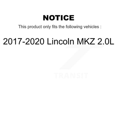 [Avant] Disque de frein pour 2017-2020 Lincoln MKZ 2.0L K8-102592