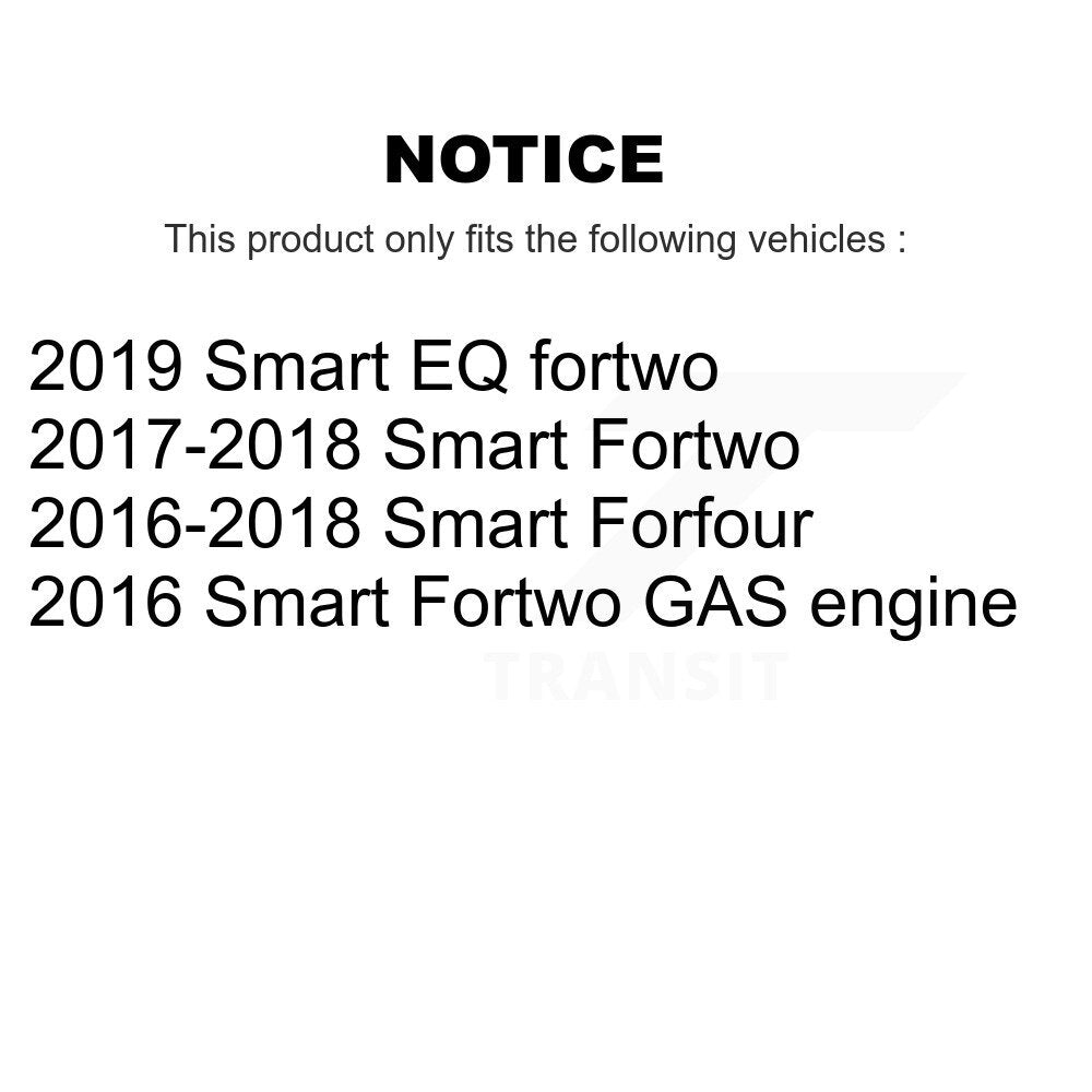 [Avant] Disque de frein pour Smart Fortwo EQ fortwo Forfour K8-102607
