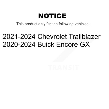 [Arrière] Disque de frein pour Chevrolet Trailblazer Buick Encore GX K8-102628