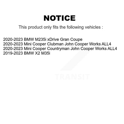 [Arrière] Disque de frein pour Mini Cooper Countryman BMW X2 M235i xDrive Gran Coupe Clubman K8-102630