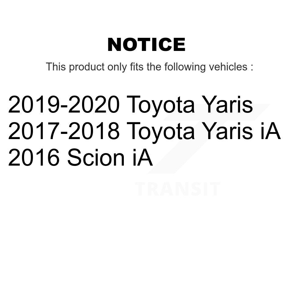 [Arrière] Tambour de frein pour Toyota Yaris iA Scion K8-102670