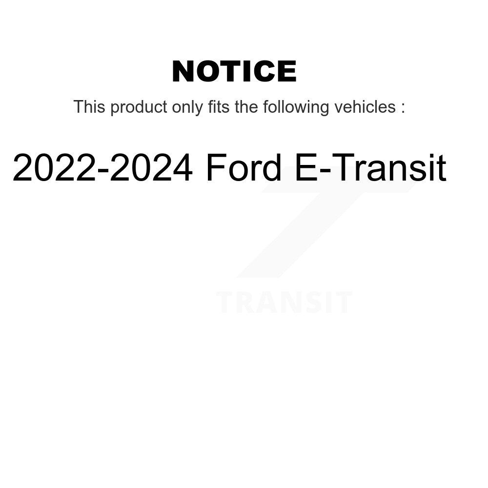 [Arrière] Disque de frein pour 2022-2024 Ford E-Transit K8-102678
