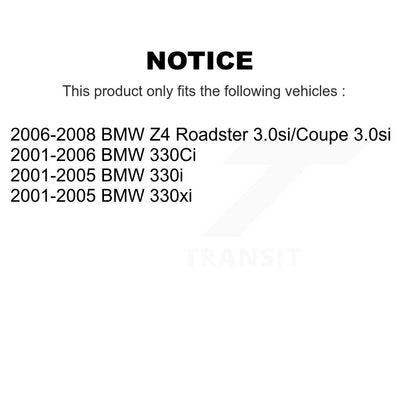 [Avant] Kit de Disque et plaquette (céramique) de frein pour BMW 330Ci 330i Z4 330xi K8C-100181