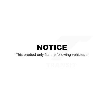 [Avant] Disque et plaquette de frein pour 2005 Honda Accord With 282mm Diameter K8C-100552