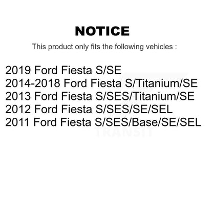 [Avant et Arrière] Disque et plaquette de frein pour Ford Fiesta K8C-102175