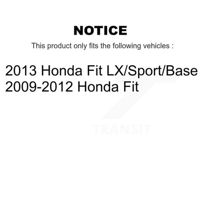 [Avant + Arrière] Kit de Disque et plaquette (céramique) de frein pour Honda Fit K8C-102560