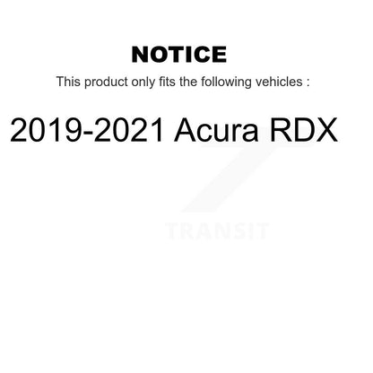 [Avant et Arrière] Disque et plaquette de frein pour 2019-2021 Acura RDX K8C-103245