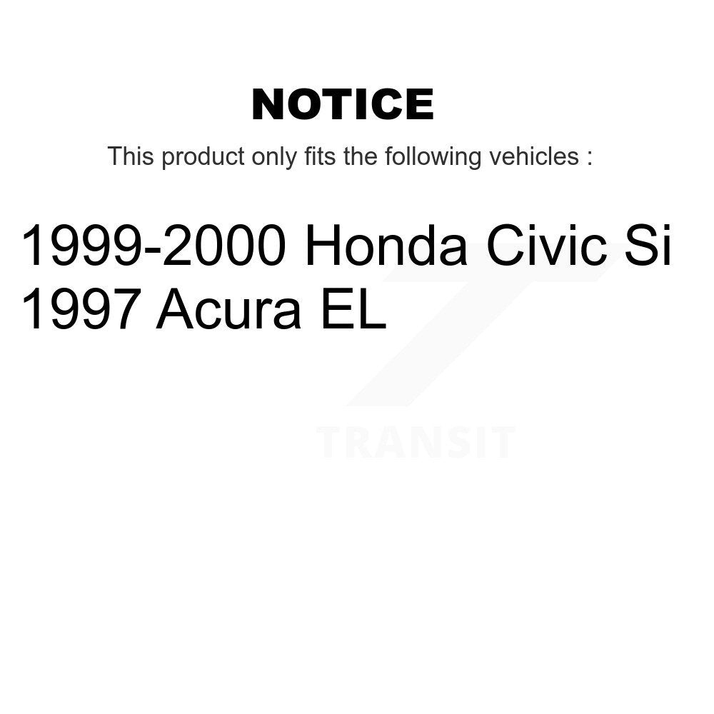 [Avant et Arrière] Disque et plaquette de frein pour Honda Civic Acura EL K8C-103412
