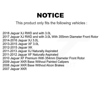 [Avant] Disque et plaquette de frein pour Jaguar XF XJ XKR XK Super V8 K8C-103471