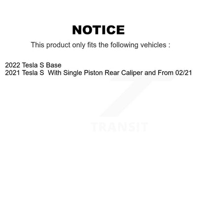 [Arrière] Disque et plaquette de frein pour Tesla X S K8C-103755