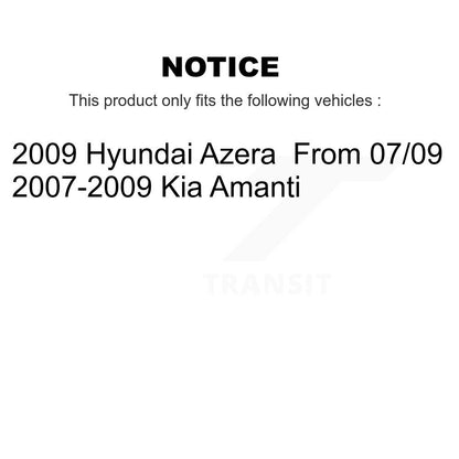 [Arrière] Disque et plaquette de frein pour Kia Amanti Hyundai Azera K8C-103945