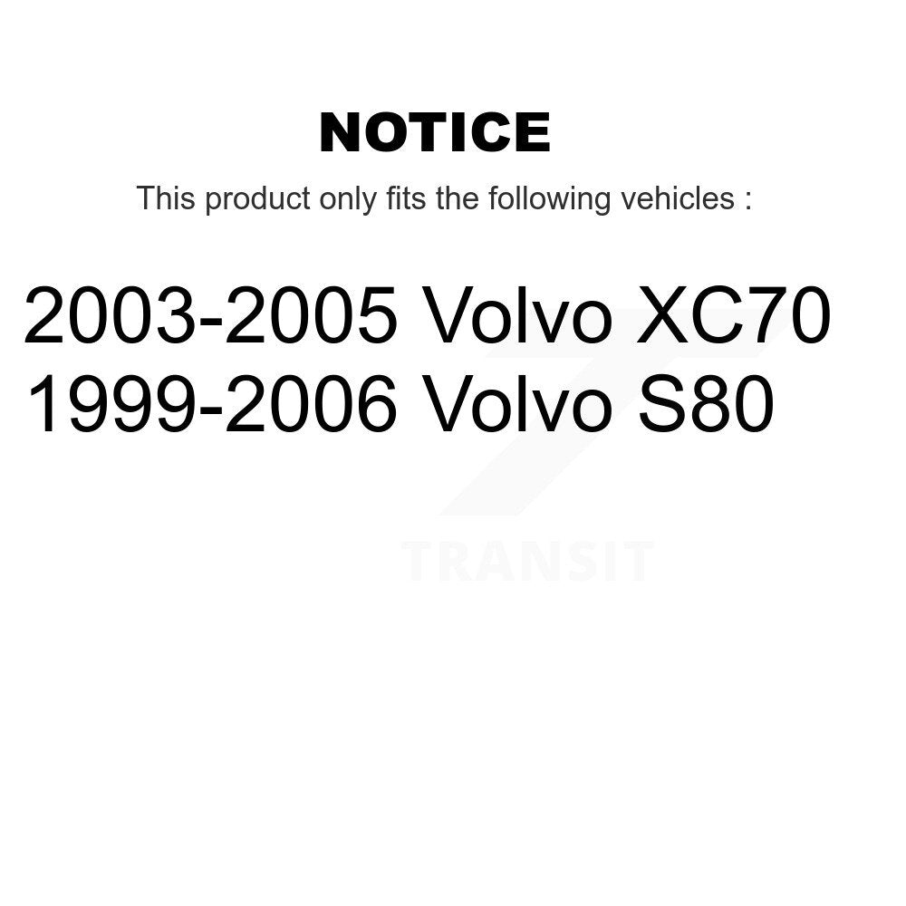 [Arrière] Disque et plaquette de frein pour Volvo XC70 S80 K8C-104081