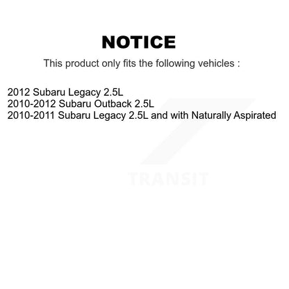 [Arrière] Disque et plaquette de frein pour Subaru Outback Legacy K8C-104251