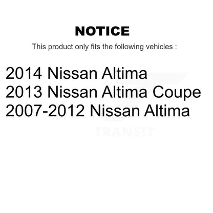 [Arrière] Disque et plaquette de frein pour Nissan Altima K8C-104361