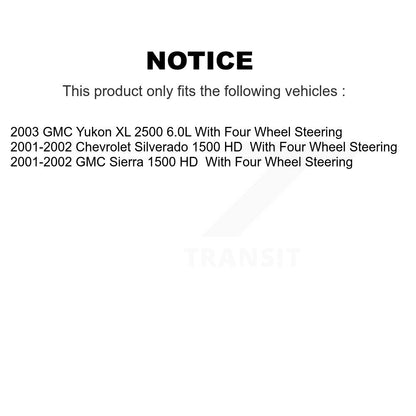 [Arrière] Disque et plaquette de frein pour Chevrolet Silverado 1500 HD K8C-104382