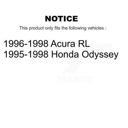 [Arrière] Disque et plaquette de frein pour Honda Odyssey Acura RL K8C-104434