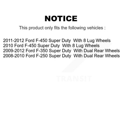 [Arrière] Disque et plaquette de frein pour Ford F-350 Super Duty F-250 K8C-104467