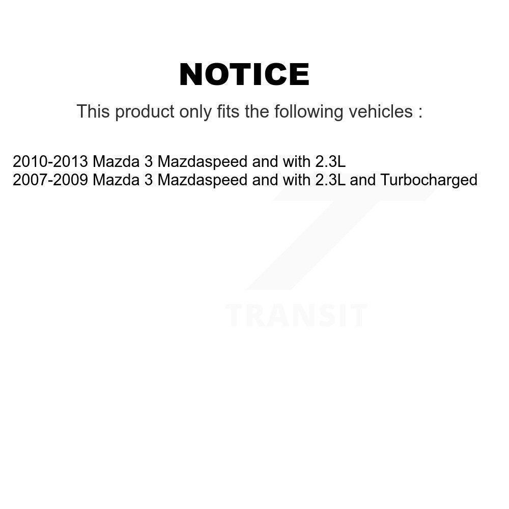 [Avant + Arrière] Kit de Disque et plaquette (semi-métallique) de frein pour Mazda 3 K8F-102847