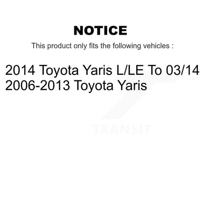 [Arrière] Kit de Tambour de frein pour Toyota Yaris K8N-100197