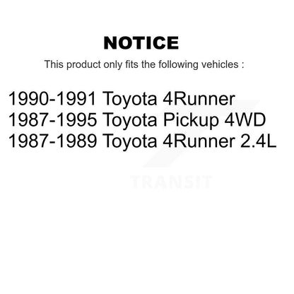 [Arrière] Kit de Tambour de frein pour Toyota Pickup 4Runner K8N-100238