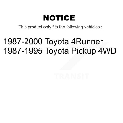 [Arrière] Kit de Tambour de frein pour Toyota 4Runner Pickup K8N-100303