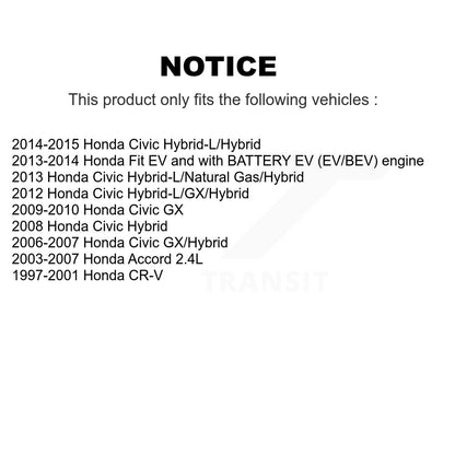 [Arrière] Kit de Tambour de frein pour Honda Civic Accord CR-V Fit K8N-100325