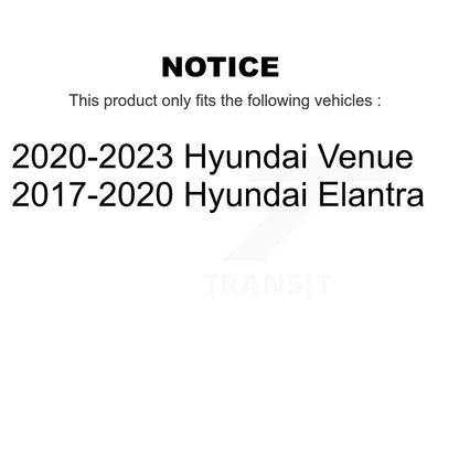 [Arrière] Kit de Tambour de frein pour Hyundai Elantra Venue K8N-100645