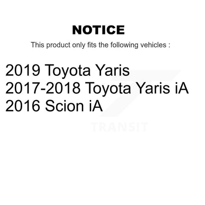 [Arrière] Tambour de frein pour Toyota Yaris iA Scion K8N-100717