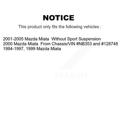 [Avant] Kit de Disque et plaquette (semi-métallique) de frein pour Mazda Miata K8S-100289
