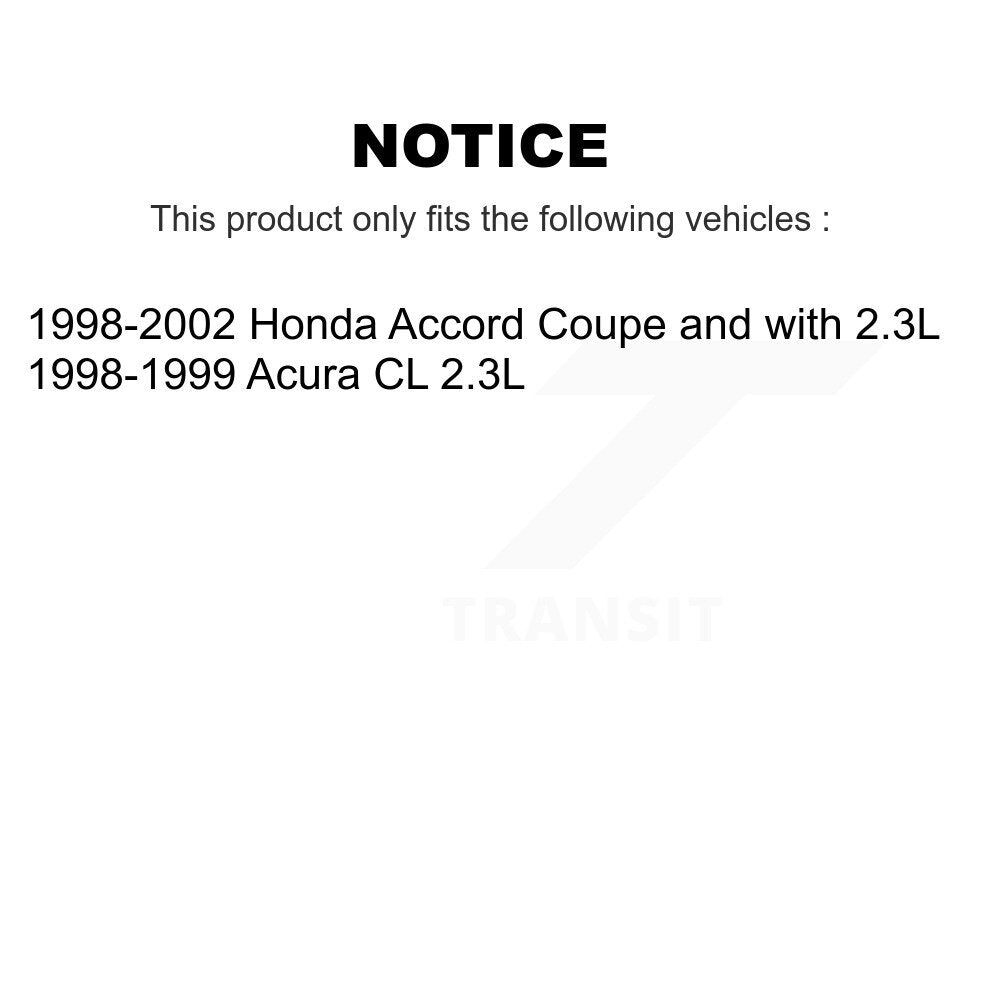 [Avant] Kit de Disque et plaquette (semi-métallique) de frein pour Honda Accord Acura CL K8S-100314