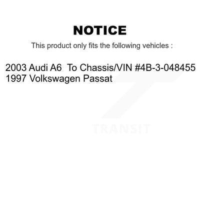 [Arrière] Kit de Disque et plaquette (semi-métallique) de frein pour Volkswagen Passat Audi A6 K8S-101706