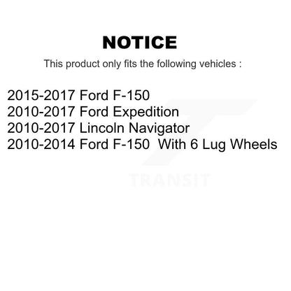 [Avant] Kit de Disque et plaquette (céramique) de frein pour Ford F-150 Expedition Lincoln Navigator K8T-100152