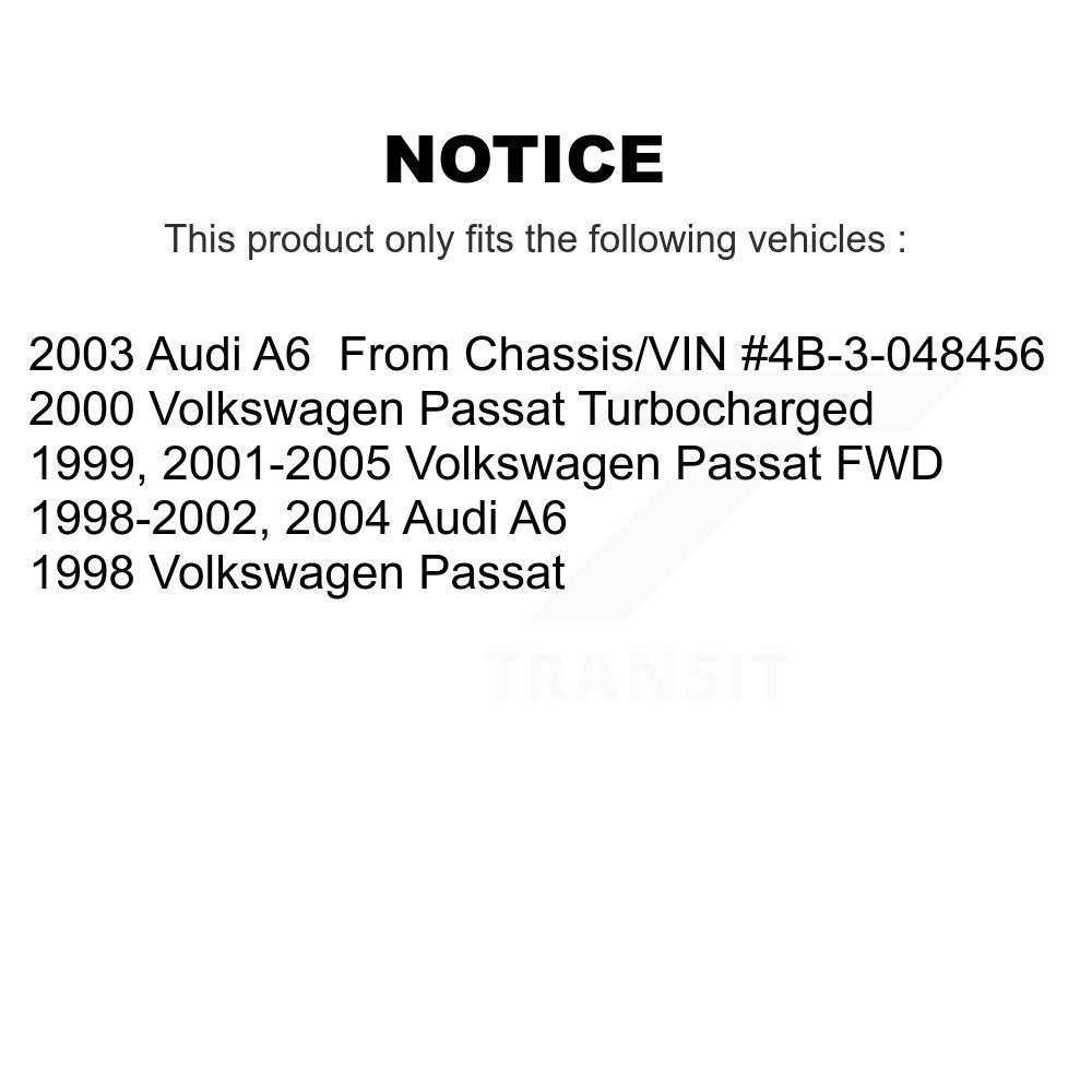 [Arrière] Kit de Disque et plaquette (céramique) de frein pour Volkswagen Passat Audi A6 K8T-101823