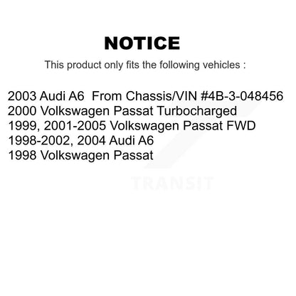 [Arrière] Kit de Disque et plaquette (céramique) de frein pour Volkswagen Passat Audi A6 K8T-101823